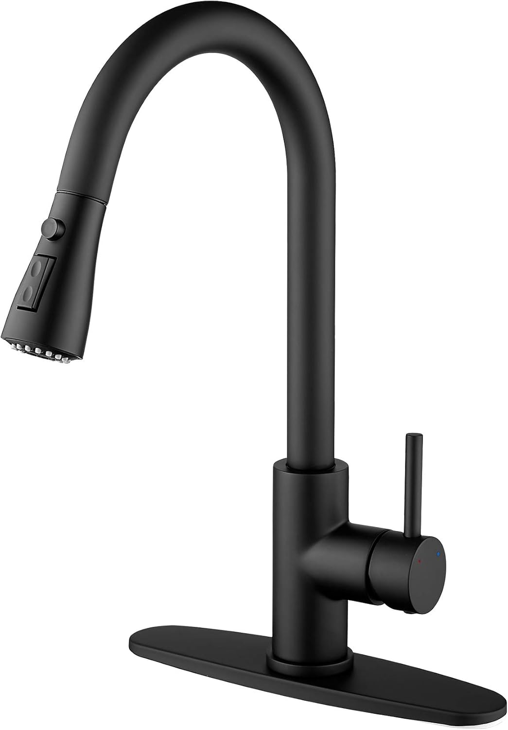 Super Deal Product Ravinte Kitchen Faucets with Pull Down Sprayer Goose Neck Spout Single Handle Kitchen Faucet Matte Black Kitchen Sink Faucets Solid Brass Countertop Faucet Farmhouse Sink Faucet One-Day Sale: Up to 50% Off Ravinte Kitchen Faucets with Pull Down Sprayer Goose Neck Spout Single Handle Kitchen Faucet Matte Black Kitchen Sink Faucets Solid Brass Countertop Faucet Farmhouse Sink Faucet