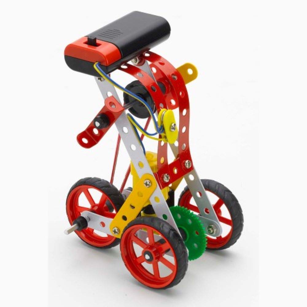 mechanix robotix - 1, made in india for 8 plus years of kids, can make working model from it- Multi color - Image 3 thumbnail