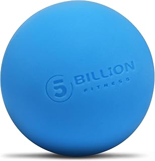 5BILLIONFITNESS Peanut Massage Ball for Myofascial Release - Deep Tissue Lacrosse Ball for Trigger Points, Back Pain Relief, Physical Therapy & Yoga