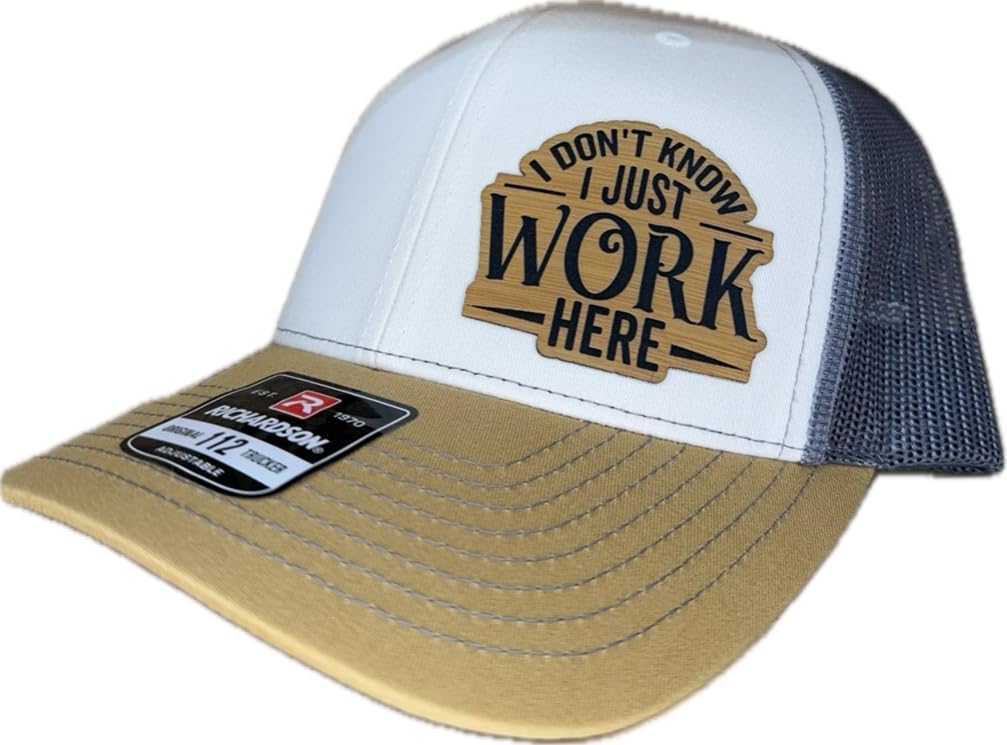 I Don't Know I Just Work Here Hat