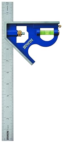 Lenox Tools Irwin Tools Combination Square, Metal-Body, 12