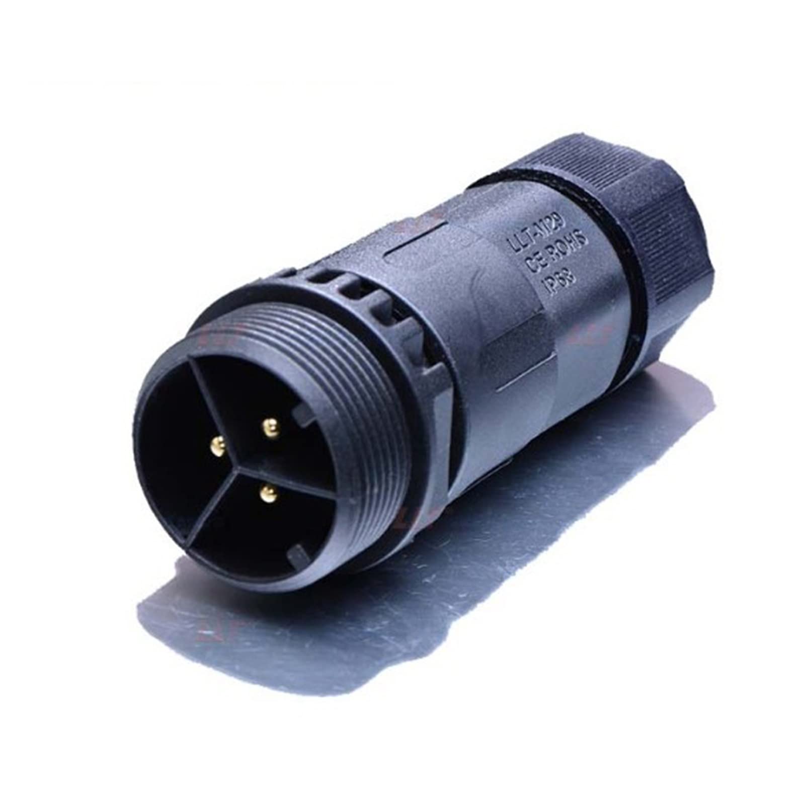 Connecteur étanche IP68 M-29 femelle 3 broches anti-infiltration pour câble LED