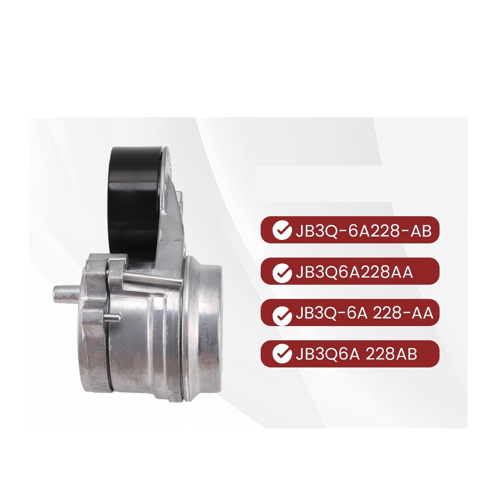 Conjunto de Tensor JB3Q-6A228-AA JB3Q6A228AB para Ford Ranger 2018-2021 T6 MK1 Conjunto de polea tensora de automóvil