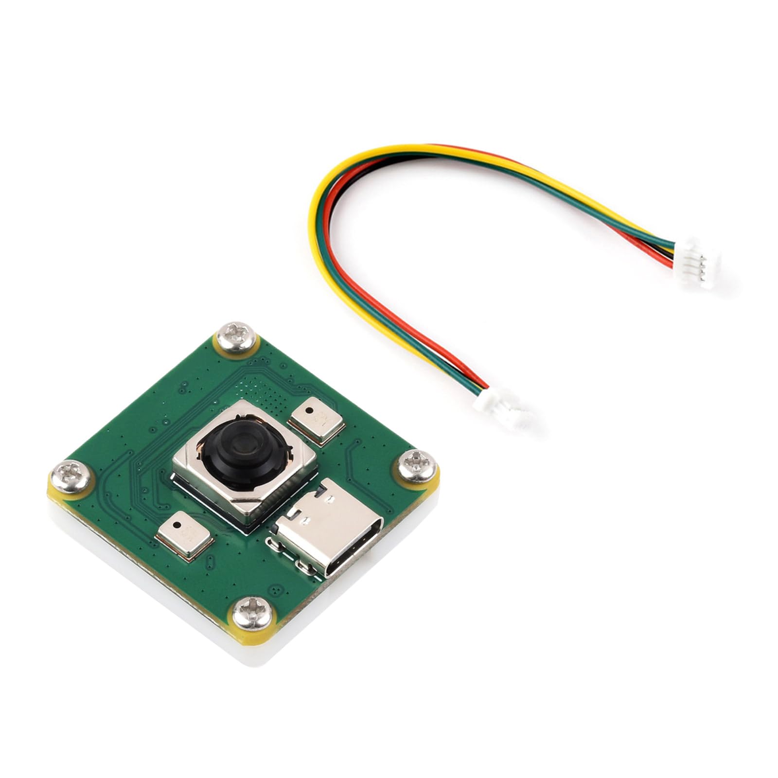 Webcam 30fps Sensori IMX378 da 12 Fotocamera USB con Messa a Fuoco Automatica Lente distorsione per Trasmissione videoconferenze Webcam con Microfono