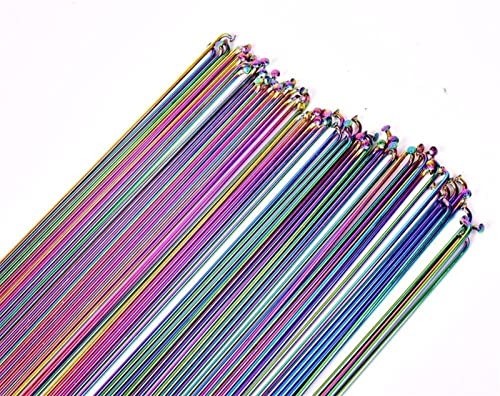Rayons colorés de vélo anti corrosion en acier 14G pour rénover vos roues