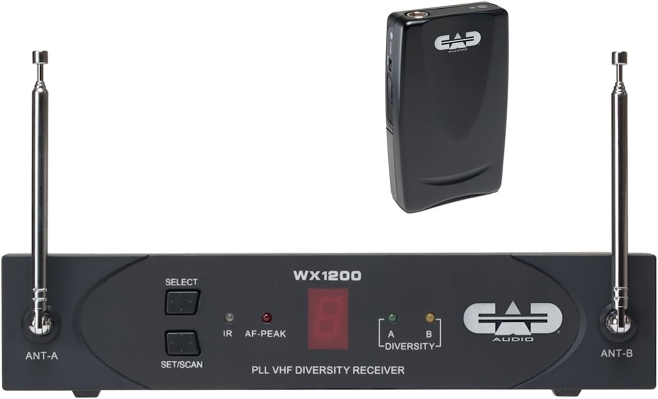 CAD Audio WX1210 Wireless Body Pack Microphone System Amazon.co.uk Musical Instruments & DJ
