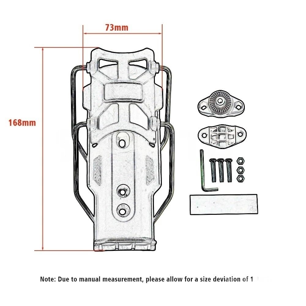 Portabotellas Motocicleta Accesorios para Portavasos, Soporte para Botella De Agua Y Bebidas para Motocicleta, para Vasos