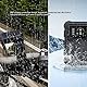 Körperkamera-Clip, Tragbare 2K-WLAN-Kamera, Wasserdicht, Nachtsicht mit 6 IR-Lichtern, Am Körper Montierter Kamera-Videorecorder
