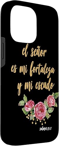 Miniatura 54 de Carcasa para iPhone 11 Salmos El Señor Es Mi Fortaleza Biblia Cristiana