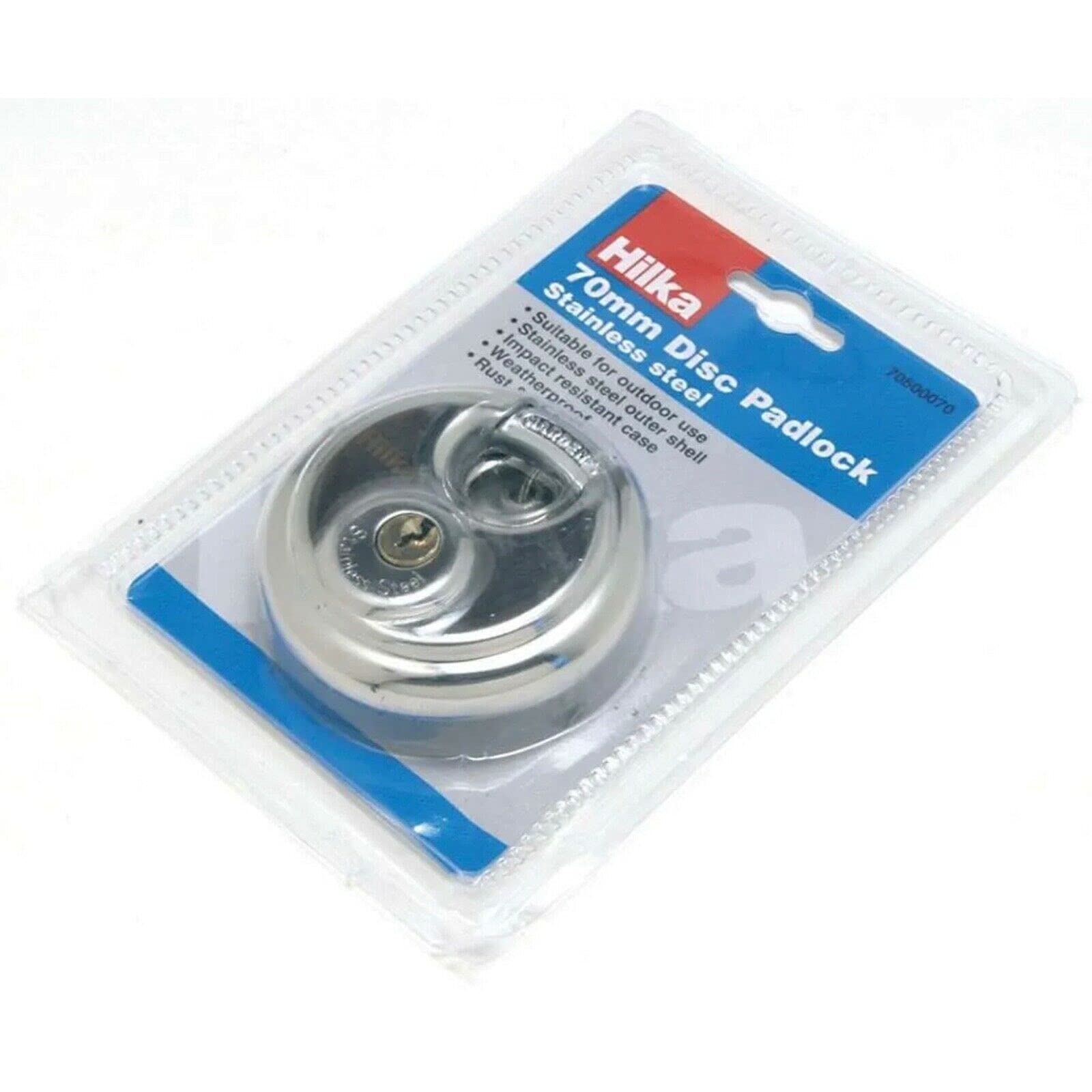 Hilka 70500070 70 mm Disc Padlock