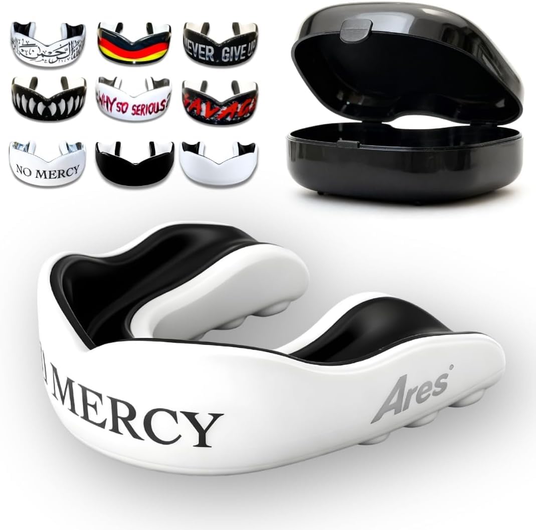 ProLine Mundschutz Boxen inkl. Aufbewahrungsbox für Kampfsport, MMA & Athleten I Maximaler Zahnschutz dank idealer Passform in TOP Qualität I Profi Mouthguard für Herren & Damen