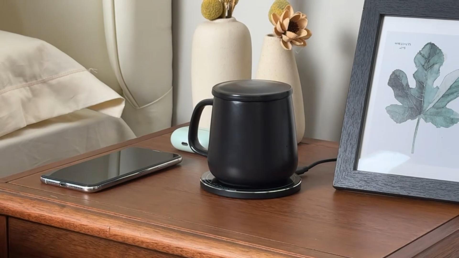 Amazon.com: APEKX Warm Cup Coffee Mug Warmer Set - Smart Stable