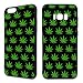 Produktbild Handyhülle Cannabis für Apple iPhone | Silikon Marihuana Weed Grass Hanf Canabis, Handymodell:Apple iPhone 7, Hüllendesign:Design 5 | Silikon Schwarz