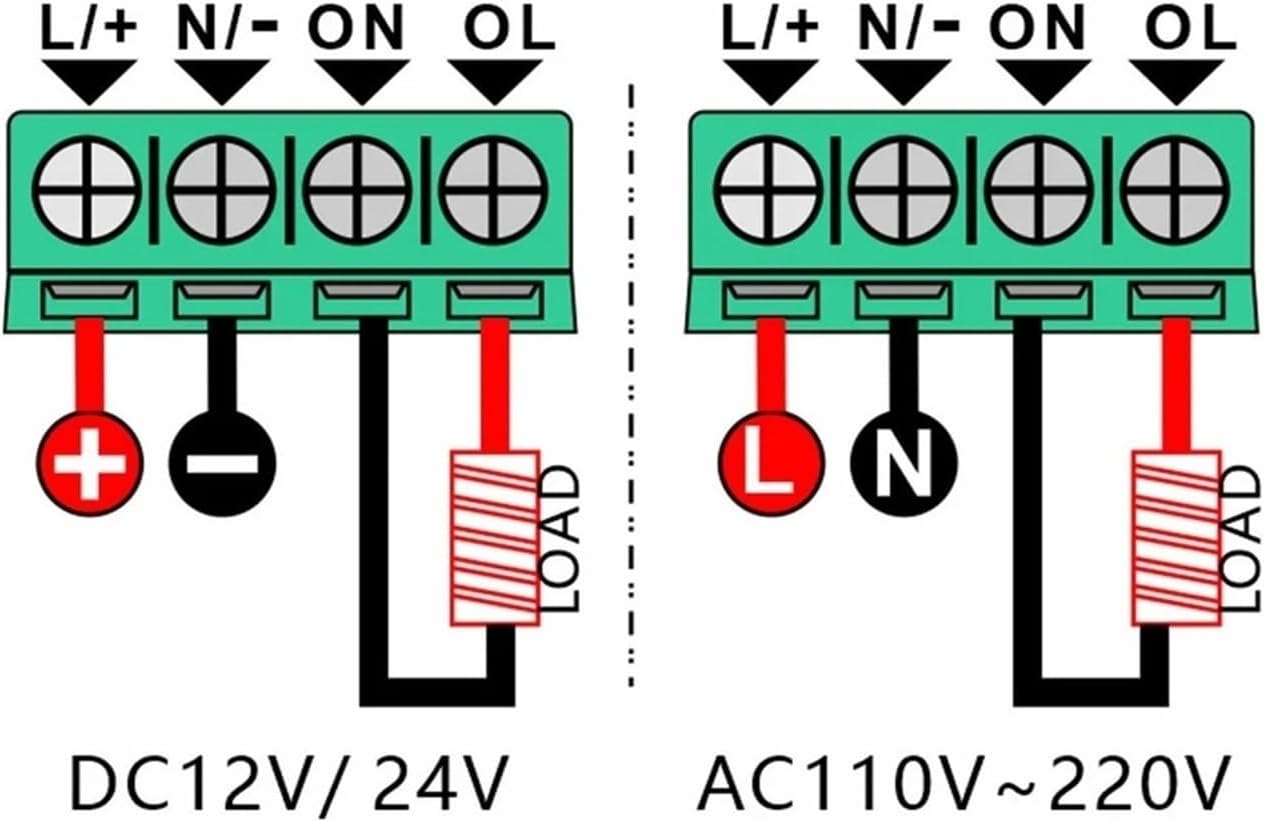 0-999s/min/hour T2310 Digital Time Controller Countdown Timer Switch DC 12V 24V A220VC 110V Delay Timer Relay Power Supply(AC110C-220V)