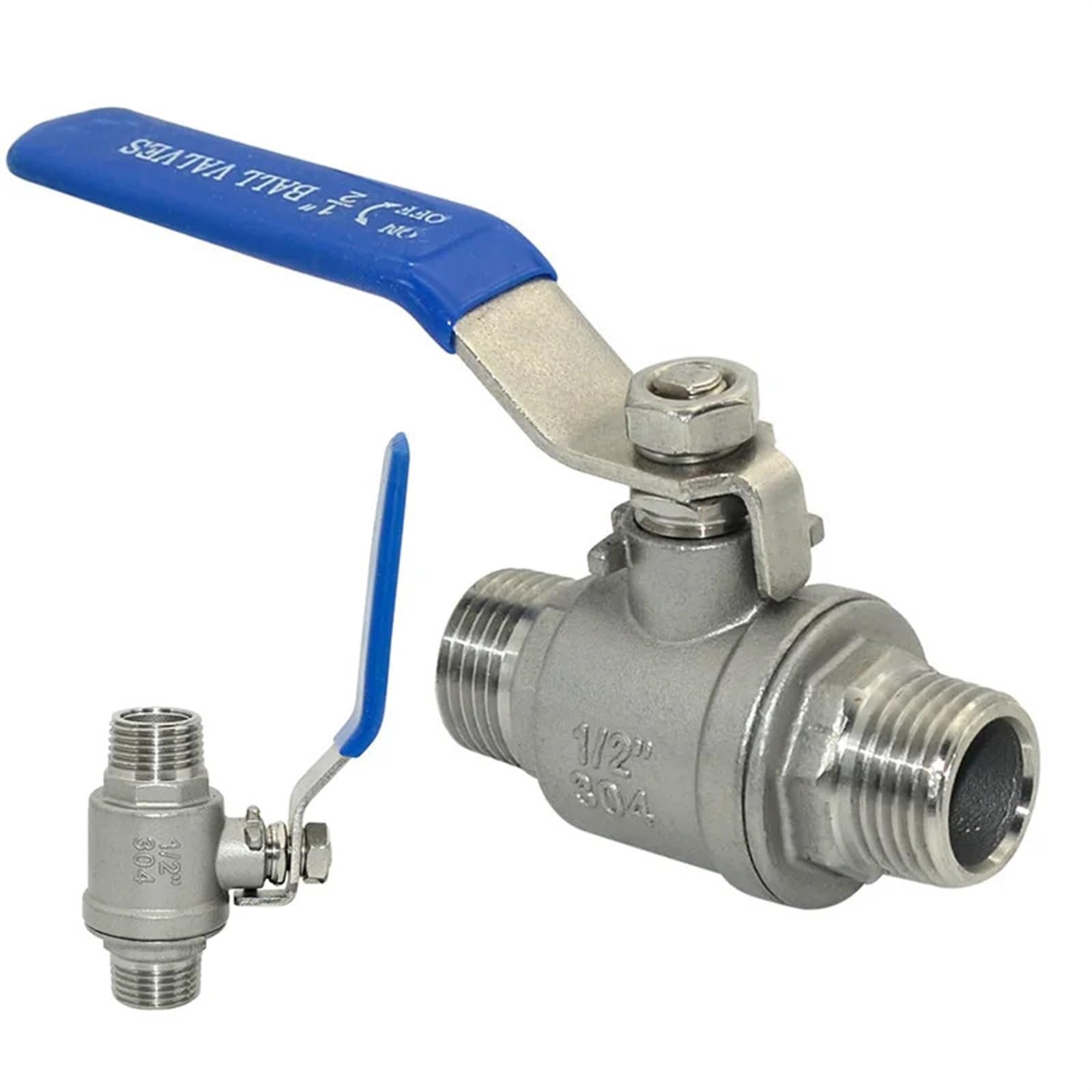 Robinet à bille anti-fuite en inox 304 pour remplacer une vanne de gaz usée