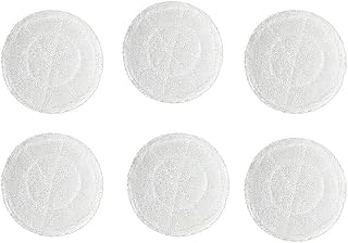 Frunimall Ersatz-Dampfreiniger-Pads für Shark S6002UK, 6 Stück, wiederverwendbare Dampfreinigungspads, waschbare Mikrofase...