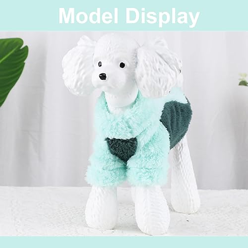 Miniatura 3 de Suéter pequeño para perro, ropa de otoño e invierno para cachorros, suéter Yorkie de Chihuahua, ropa de forro polar lindo para perros, ropa de gato