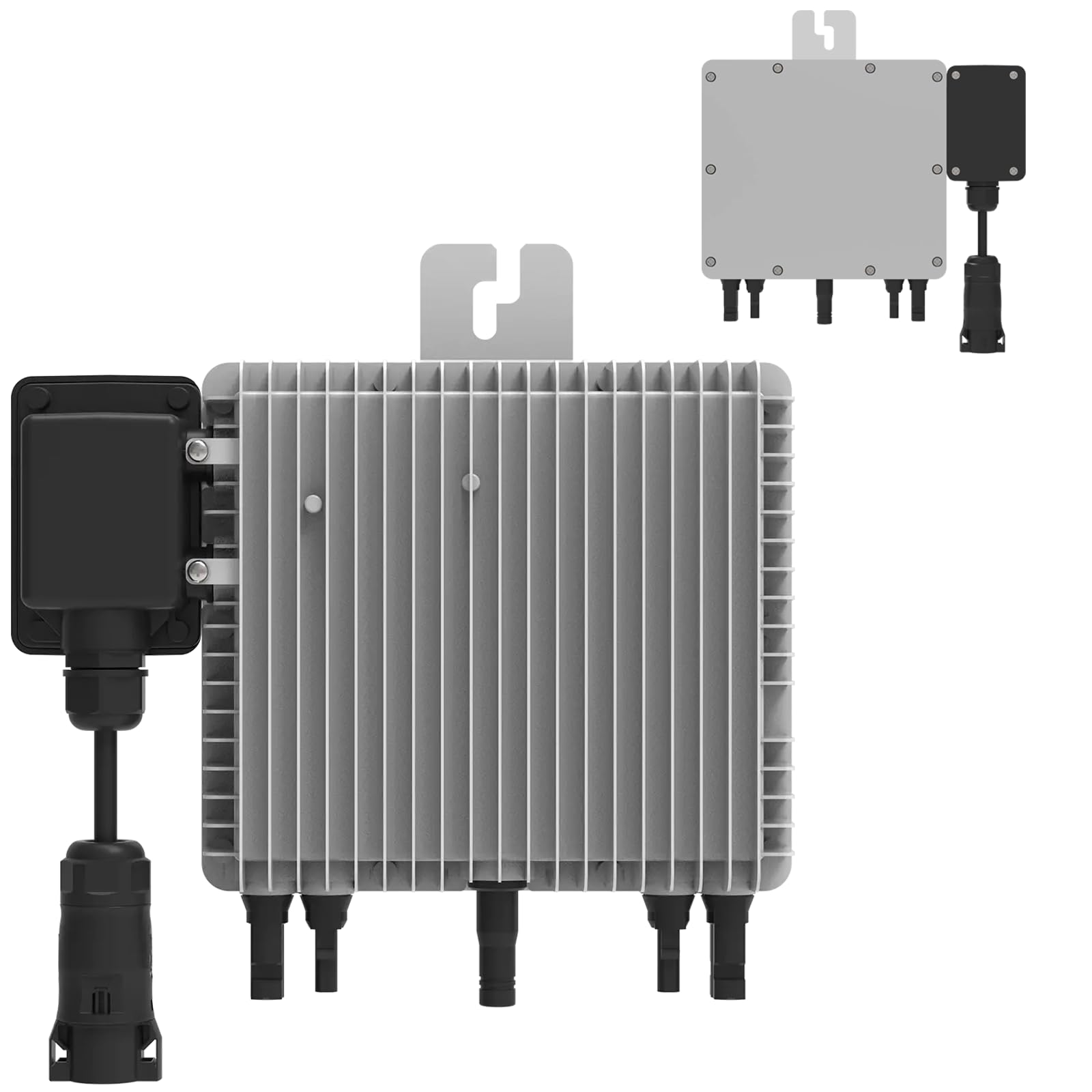 DEYE Mikro-Wechselrichter 800 W SUN-M80G4-EU-Q0 für Balkonkraftwerk, IP67 wetterfest, Plug&Play Installation, 2 MPPT, WiFi, Micro Inverter