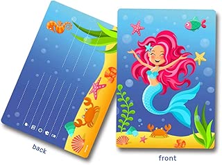 Amazonit La Sirenetta Inviti Articoli Per Feste E