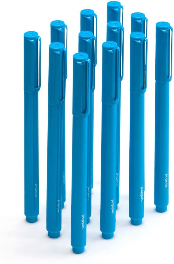 SUYMIS Poppin Pool Blue Signature Ballpoint Pens