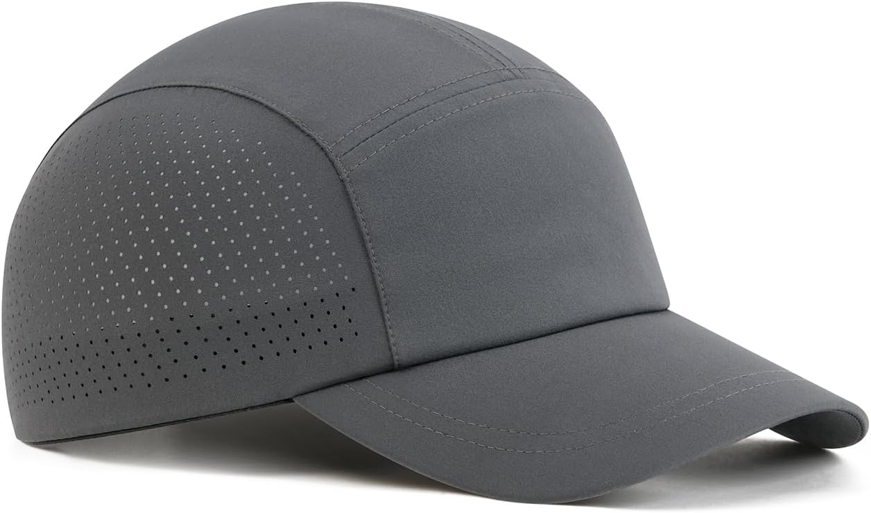 BOTVELA Men Performance Hat Unisex Unstructured Curved Brim Baseball Cap for Workouts, Running, Golf, Gym