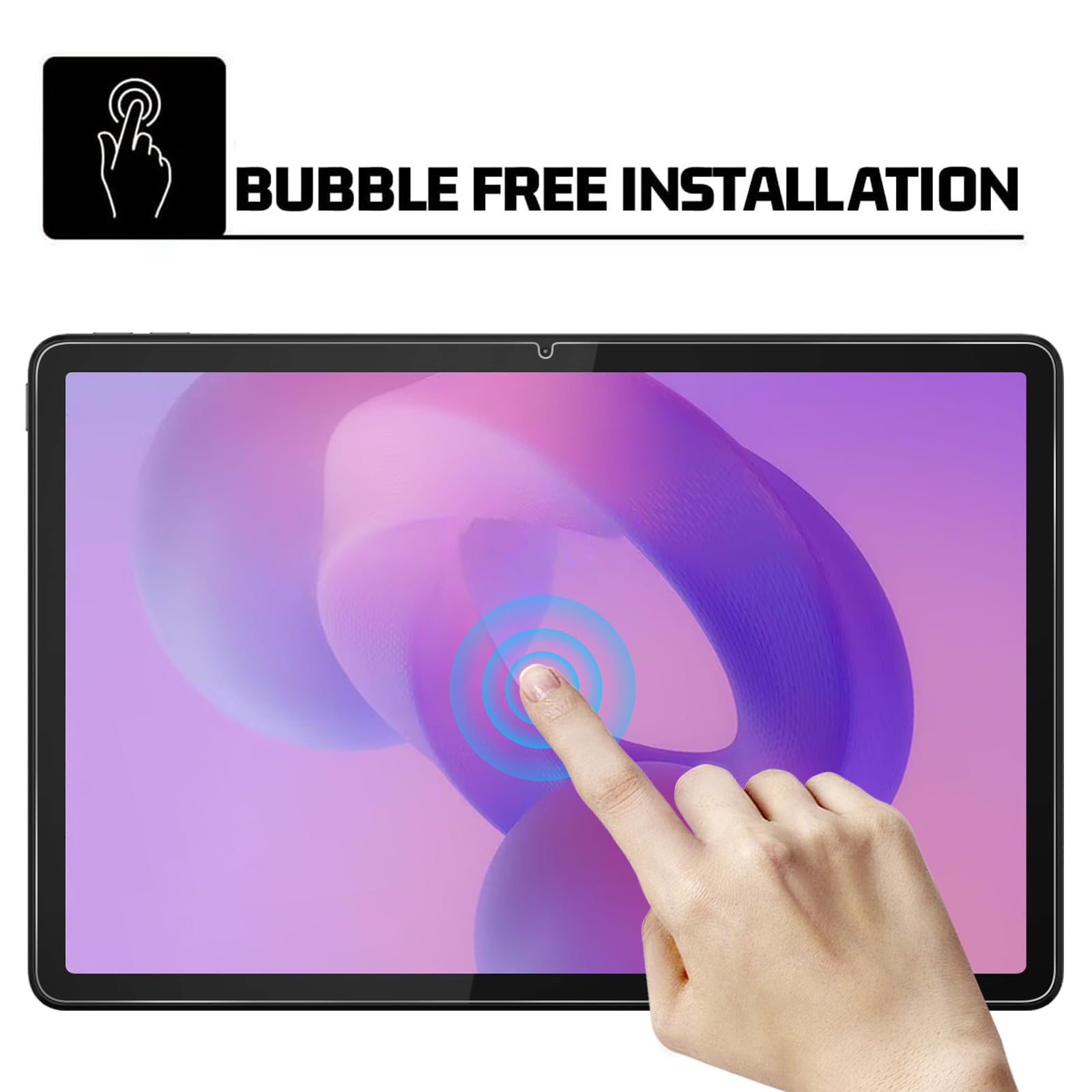 Pellicola Protettiva Lenovo Tab M11 2024 Idea Tab 2025 11 Pollici HD chiaro Durezza 9H Senza Bolle 2-Pezzi