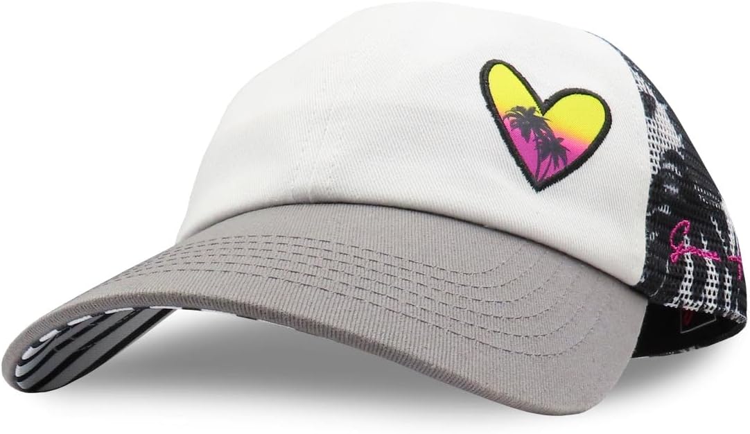 Baseball Cap for Women in Cute Dad Hat Design with Mesh to Stay Cool at The Beach in Summer - Image 5