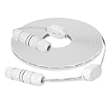 Permanent Lights Accessories Only – Splice Kit with 20ft Extension Cable and 2 Built in Data Booster/Signal Amplifier, Compatible with Lepro E1 and EE1 Outdoor Lights