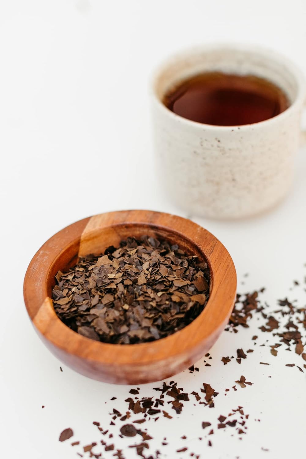 8 oz Dark Roast Yaupon Tea (loose leaf) - Lost Pines Yaupon Tea - Sustainably wild harvested yaupon, the only caffeinated plant native to North America.