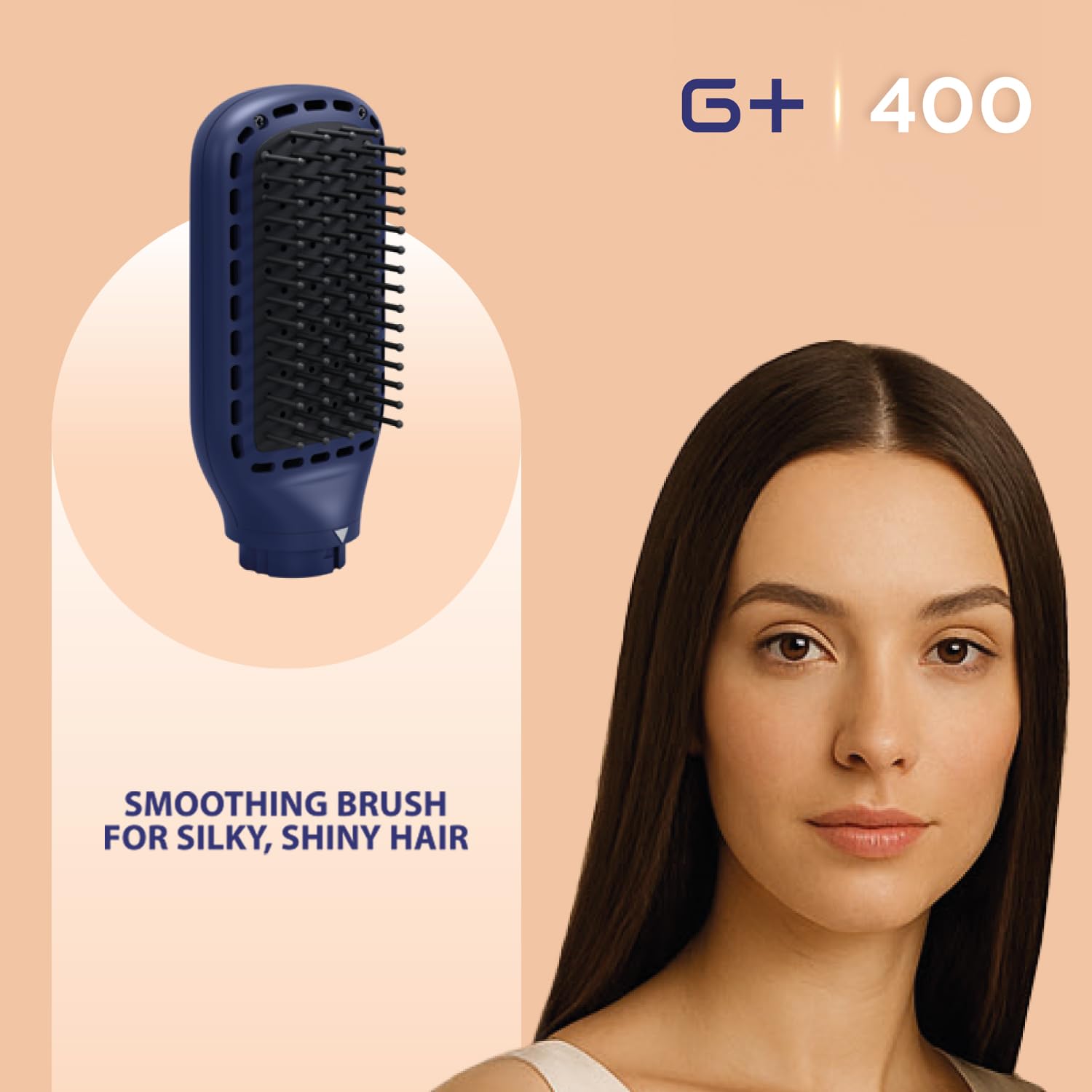 G+400 Multistyler 7-w-1 Gammapiù | Profesjonalna Lokówko-Suszarka/Suszarko-Lokówka z Cyfrowym Silnikiem, Dyfuzorem i Szczotką Dodającą Objętości | Stylizator do Włosów