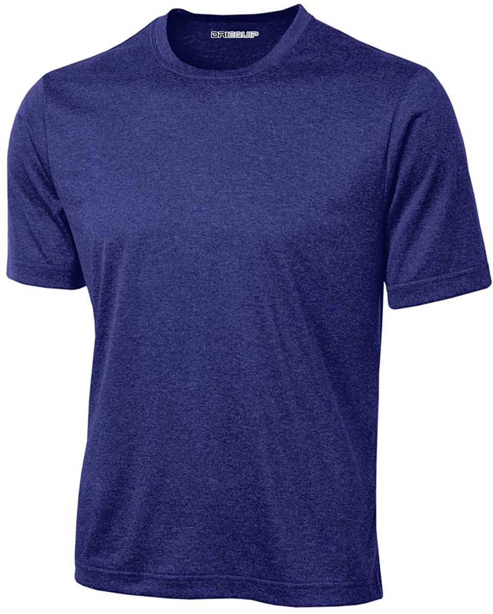 DRIEQUIP Men's Big & Tall Short Sleeve Moisture Wicking Athletic T-Shirts XS-6XL and Tall Sizes — view 45