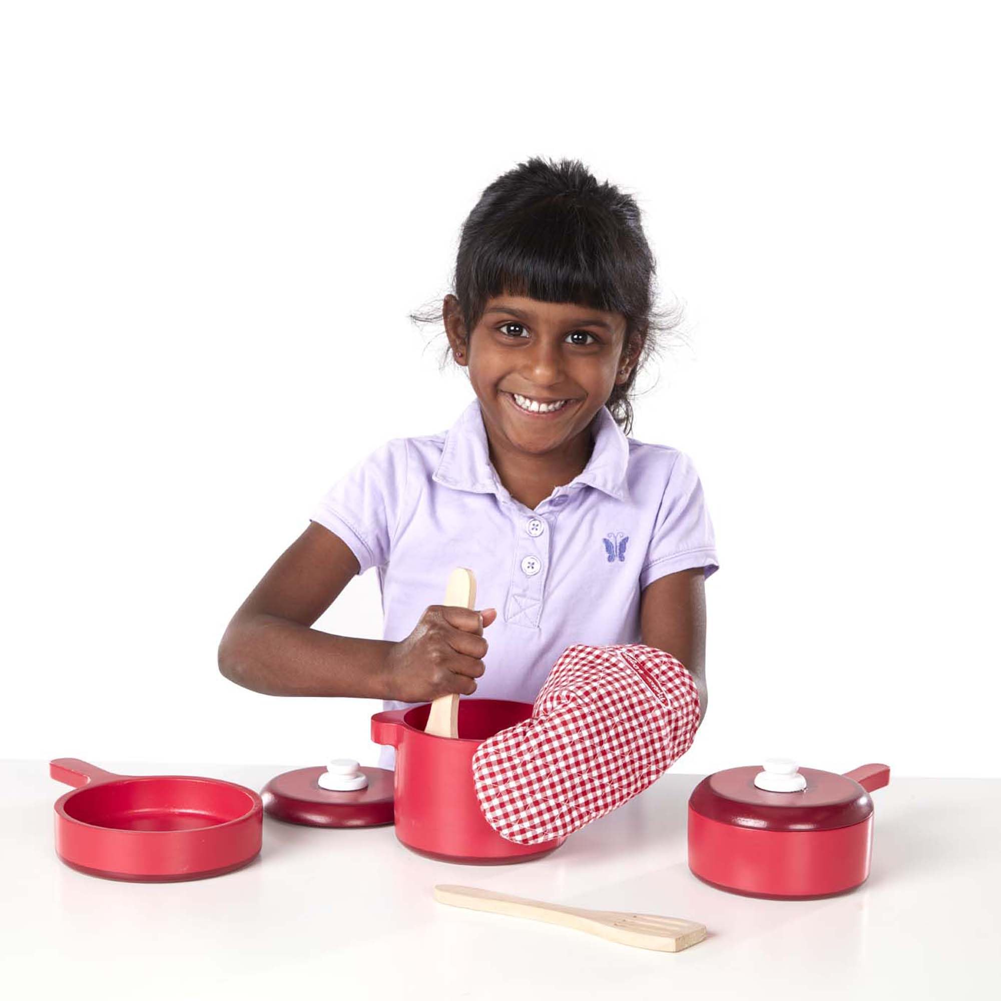 Melissa & Doug – Set di Accessori da Cucina in Legno