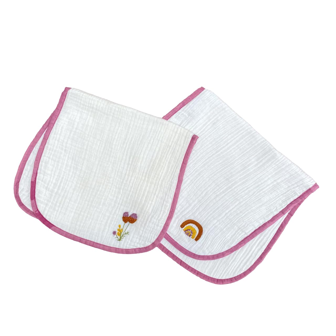 BHAAKUR Crinkled Muslin Burp Clothes-image-15