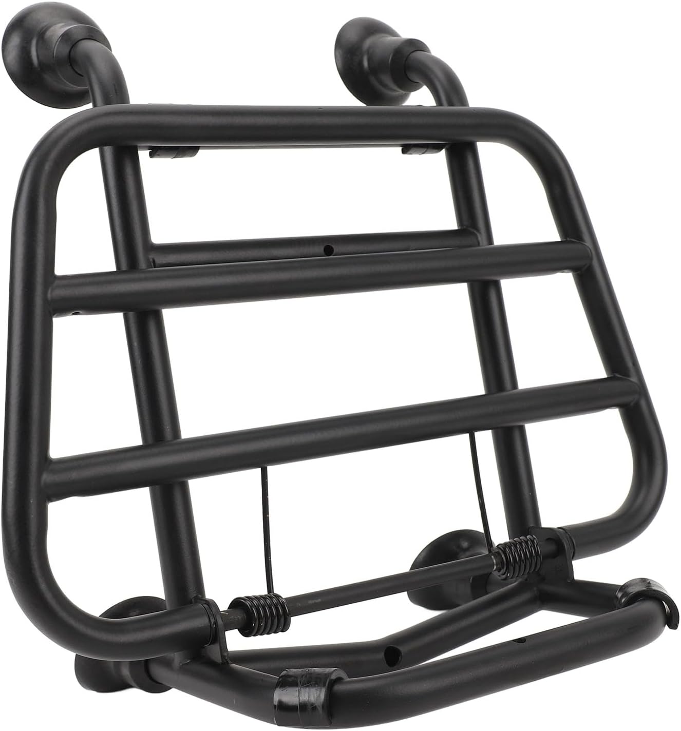 Motorcycle Front Luggage Rack, Detachable Luggage Rack Iron Top Case Mount Saddlebag Box Rack Luggage Cargo Holder Shelf Replacement for Vespa Primavera 150 Sprint 150 All Years