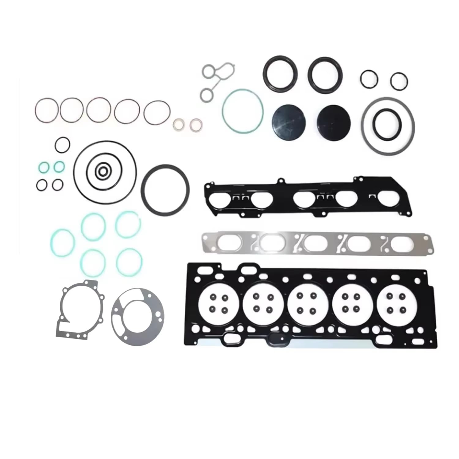 Junta estanqueidad tapa válvulas Juego De Juntas Culata Piezas Motor Compatibles Con L5 GAS DOHC B5254T3 04-18 Para Volvo Para C30 C70 S40 S60 S80 V40 V50 XC60 2,5 T .5L
