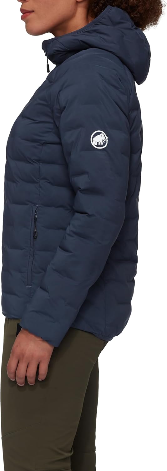 Mammut Rime Flex Geïsoleerde Jas met Capuchon Dames - marine