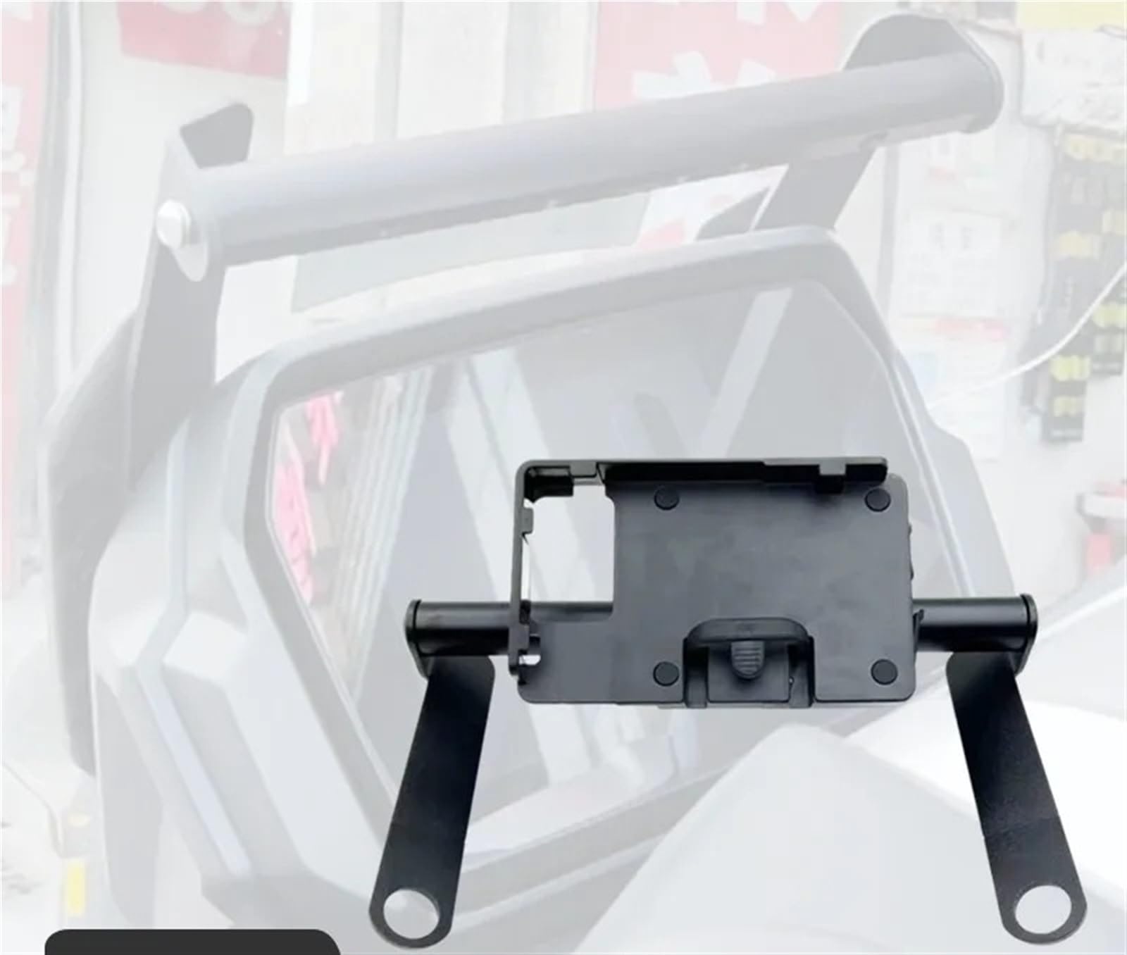 Support GPS pour Moto Support De Navigation pour Moto, Support De Plaque De Téléphone Portable pour VOGE pour SR4 pour Max pour SR4MAX 350 Support Téléphone Moto(A)