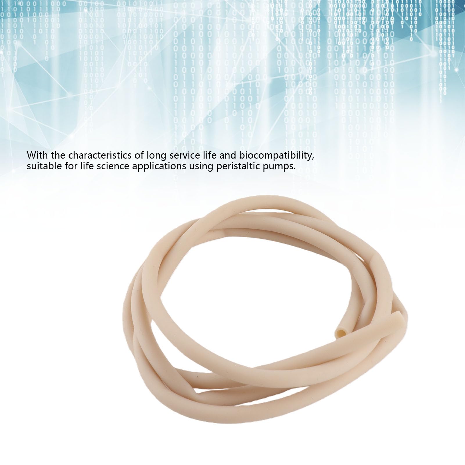 Remplacement du Tube, Pompe à Pompe Péristaltique de Tube Tuyau Spécial 3 X 5 Mm Silicone Péristaltique pour Tester les Produits Accessoires (1m / 3,3 pieds)