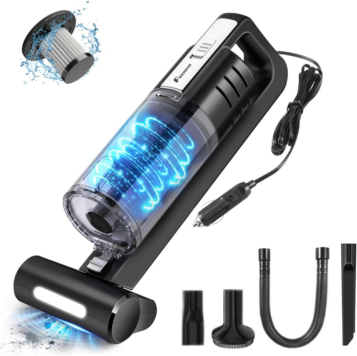 aspirapolvere a secco umido per auto