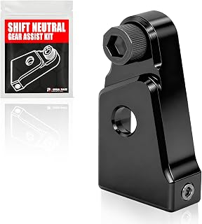 Ez Shift Neutral Gear Assist Kit, Auxiliary Bracket Mount Fits Harley Dyna Electra Glide Road Glide Road King Softail Street Glide 2000-2017 Twin Cam Models