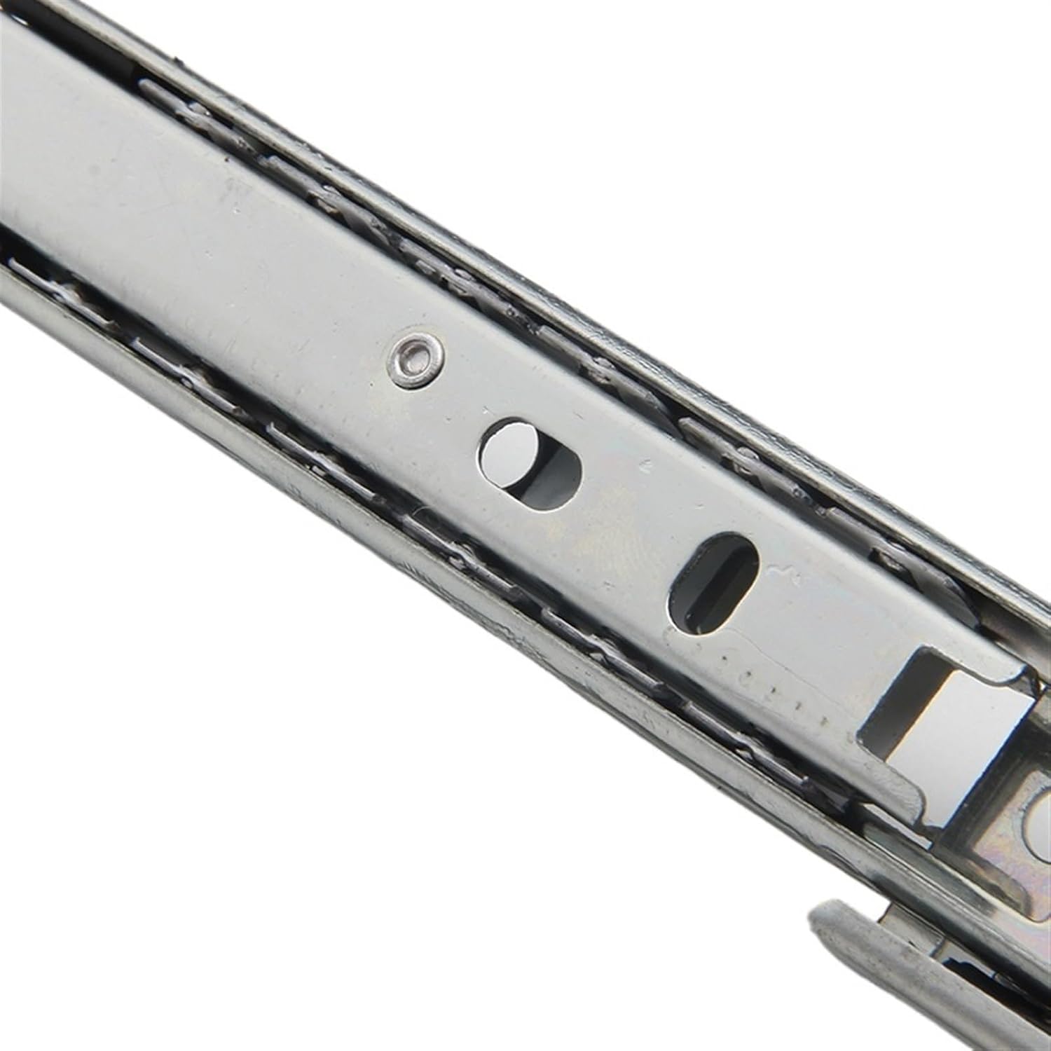 2pcs/Pair Drawer Track Drawer Slide Three Rail Drawer Guide Rail Slide Rail Furniture Hardware Fittings, Slipway(16 inch 40cm)