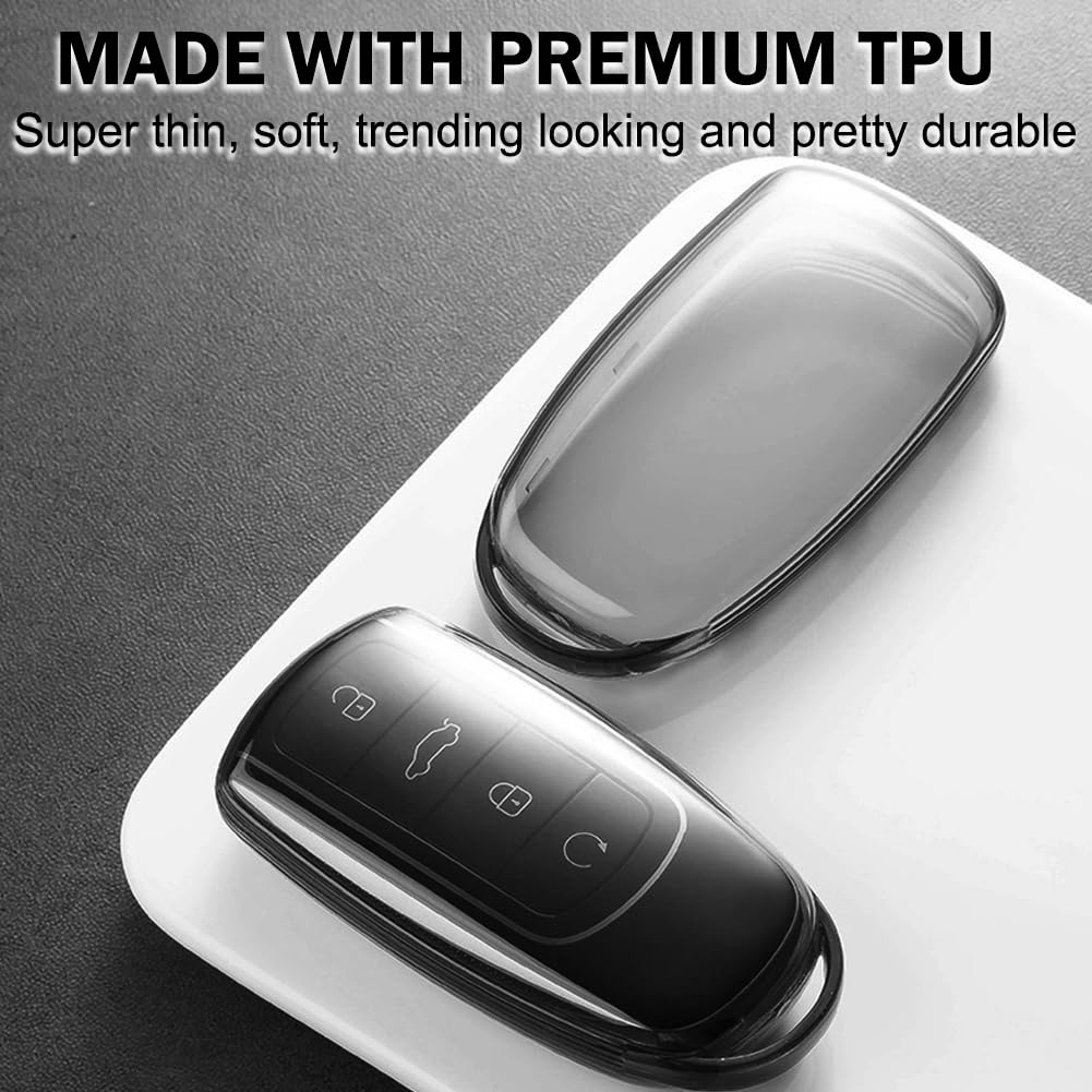 Chery Jaecoo J7 J8 J9 Tiggo 8 Pro Tiggo 8plus Tiggo 7 Pro Max Omoda 5 C5 TPU Smart Key Cover 4 pulsanti custodia (2 pezzi)