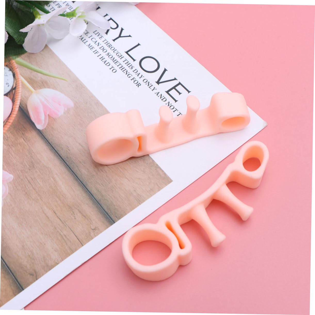 Hallux Relief Toe Corrector Pads Toe Separators Snail Shape Sebs Material Comfortable Washable