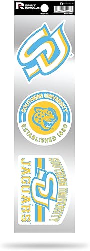 Vista 155 de Rico Industries NCAA - Juego de calcomanías retro de 3 piezas