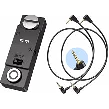 for hasselblad Cable Shutter Cable Release Remote H2F,H3DII,H4D,H5D-40,H6 Two Cameras in sync Button 1/4 Stabilizer Extension Photo Key Accessories. Small Size Control RC101-2.5A H