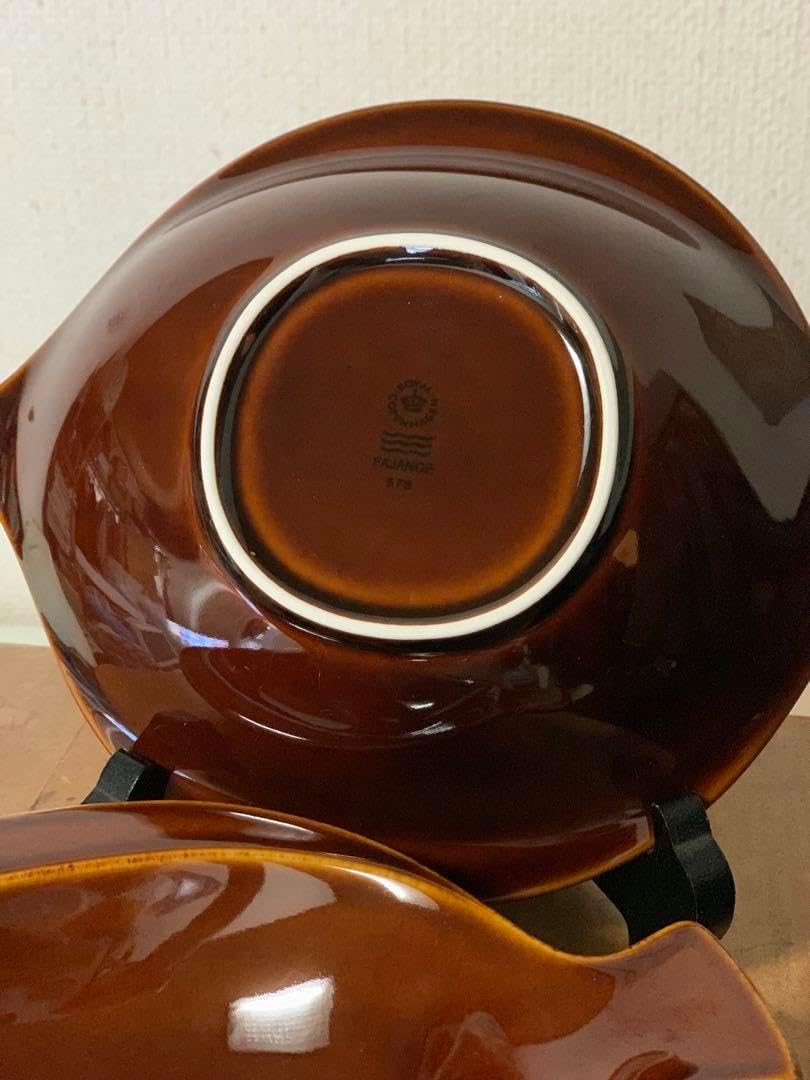 ロイヤルコペンハーゲン ブラウンfajance7点セット ロイヤル