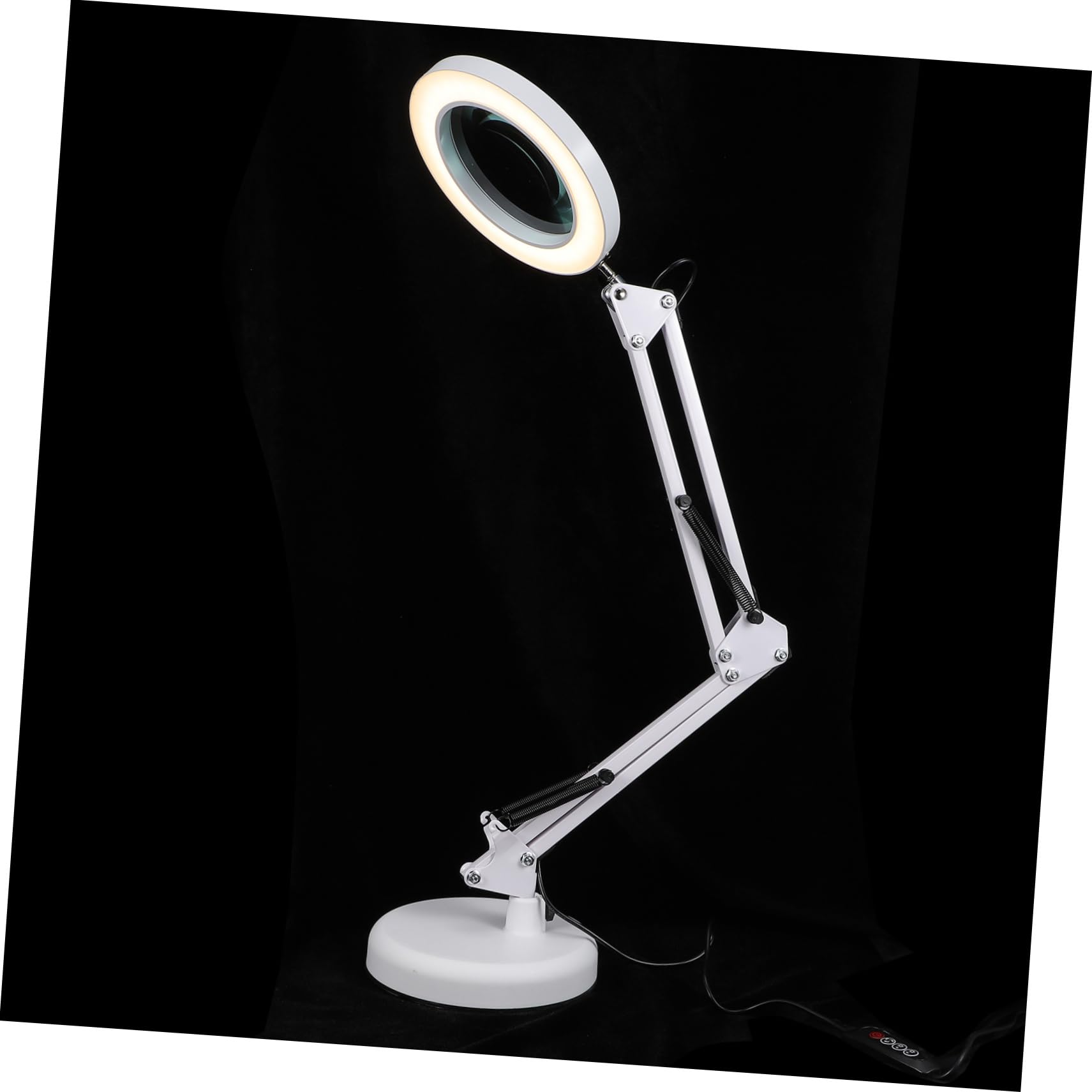 Mipcase 1Set LED Magnifying Lamp with Arm Magnifier Light for Salon Crafting and Inspection Design Shadow Illumination for Beauty and Hobbyists