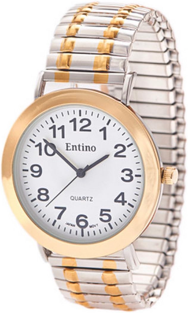 EntinoUnisex Expander Wrist Watch Analog Display, Japanese Quartz Movement