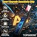 TOPGOOSE Hidden Camera Detectors, RF Signal Detector, GPS Tracker Detector, Listening Device Detector, Anti-Spy Detector, Bug Detector Electronic Sweeper, 5 Levels Sensitivity, 30H Working Time