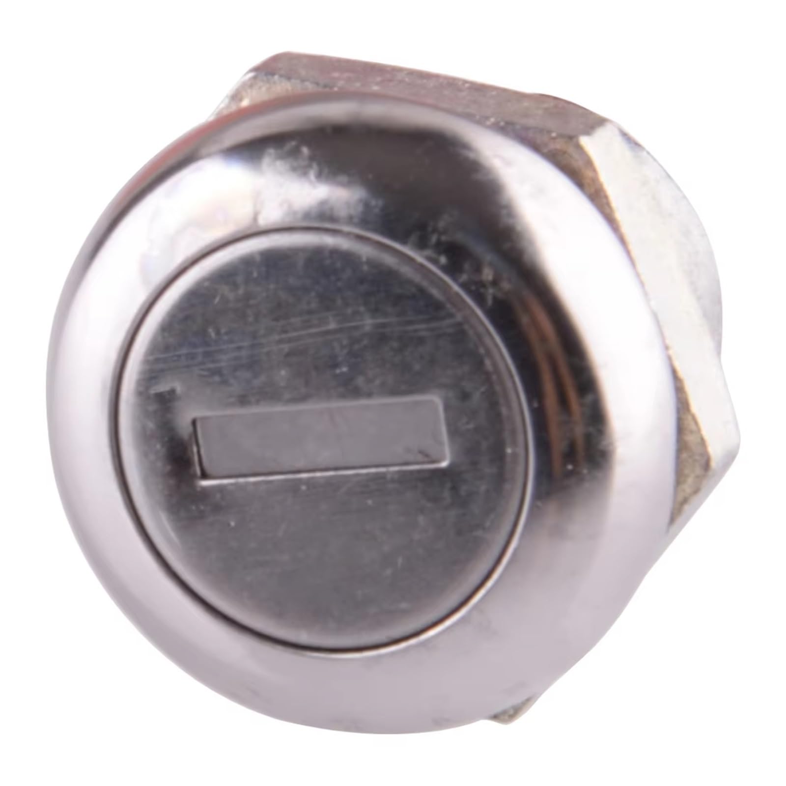 Trunk Lock Actuator Silver Car Rear Lock Cylinder with Keys Fit for Folding T Handle Latch Toolbox Truck Trailer RV Motorhome Electrical Cabinet